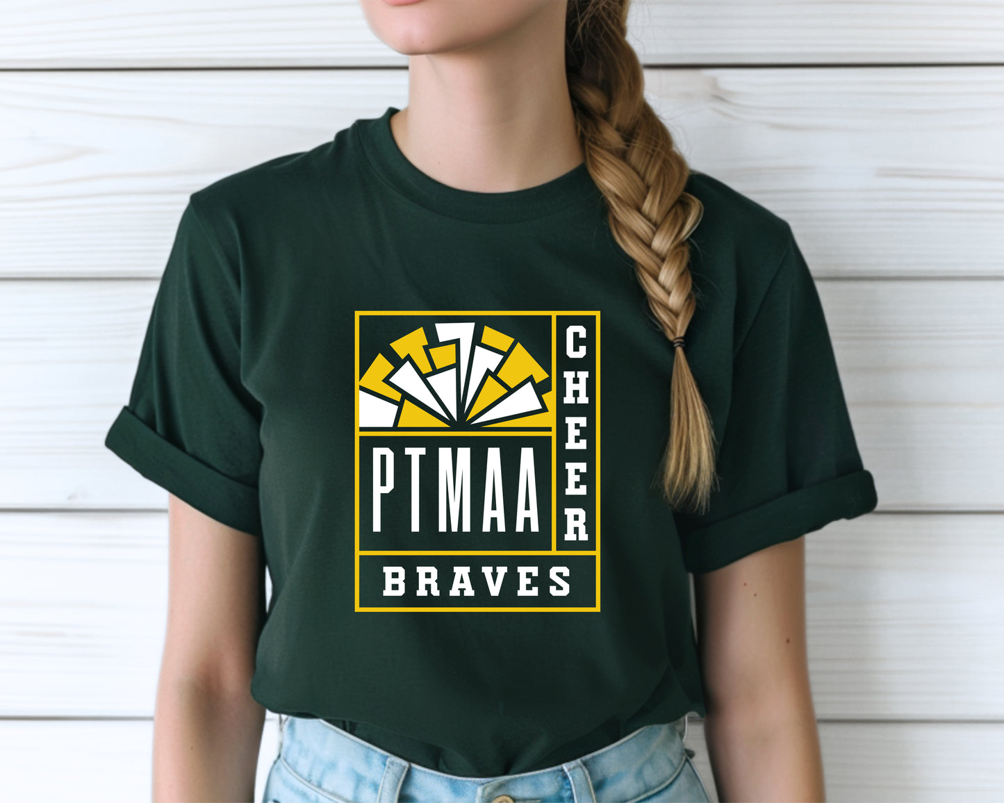 PTMAA Braves Cheer - Youth T-Shirt