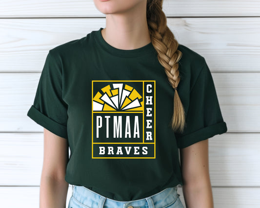PTMAA Braves Cheer - Youth T-Shirt