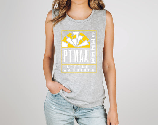 PTMAA Little Warriors Cheer - Muscle Tank