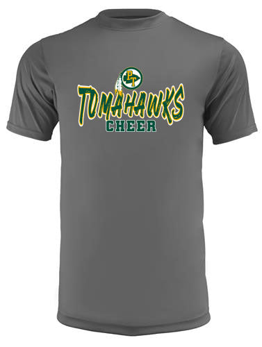 PTMAA Tomahawks Cheer - A4 Adult & Youth Dri-Fit T-Shirt