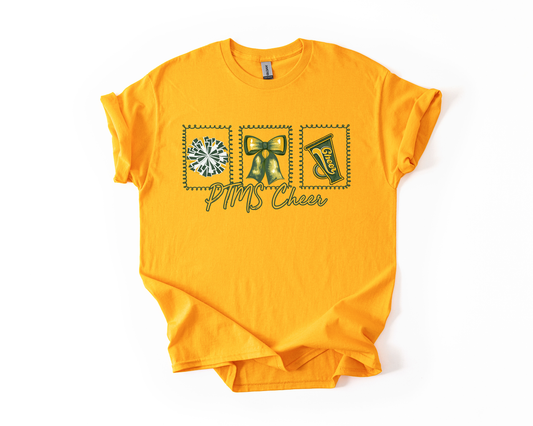 PTMS Cheer - Adult & Youth Unisex T-Shirt