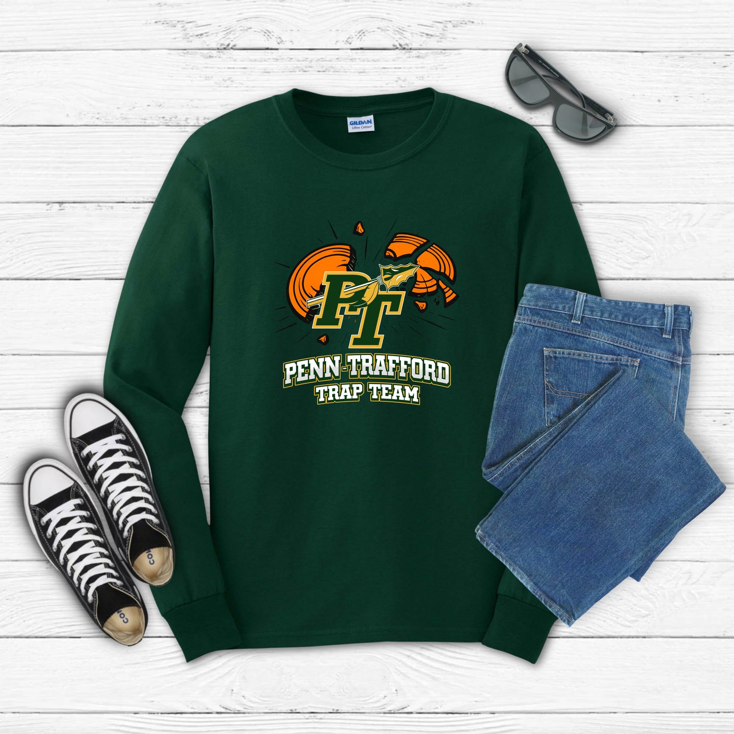 PT Trap Team - Adult & Youth Long Sleeve T-Shirt