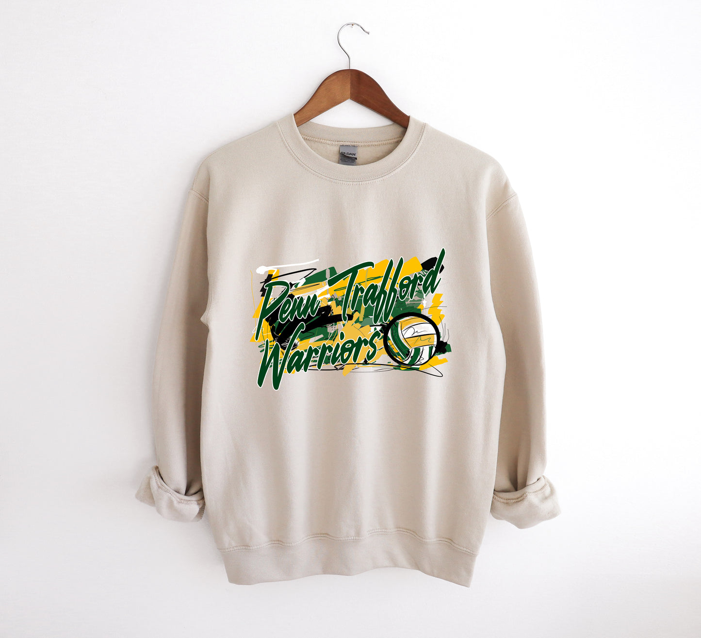 PT Volleyball 1 - Adult Crew Sweatshirt