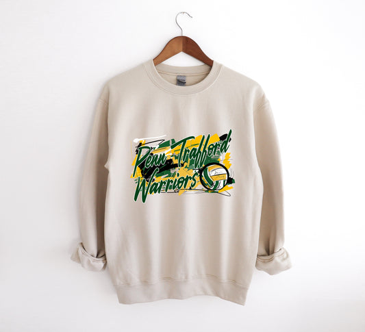 PT Volleyball 1 - Adult Crew Sweatshirt