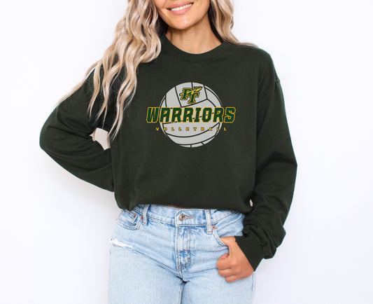 PT Volleyball 3 - Adult Crew Sweatshirt