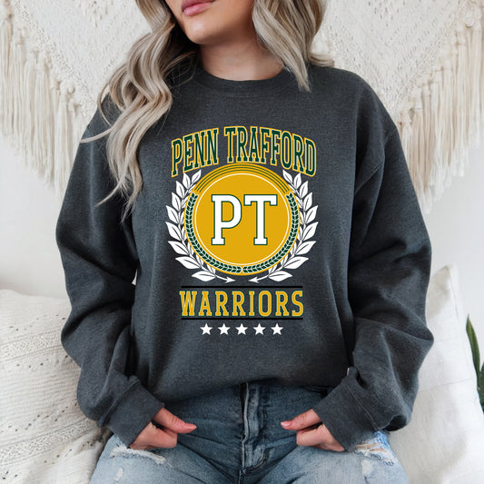 PT Warriors Collegiate - Adult Crew Sweatshirt