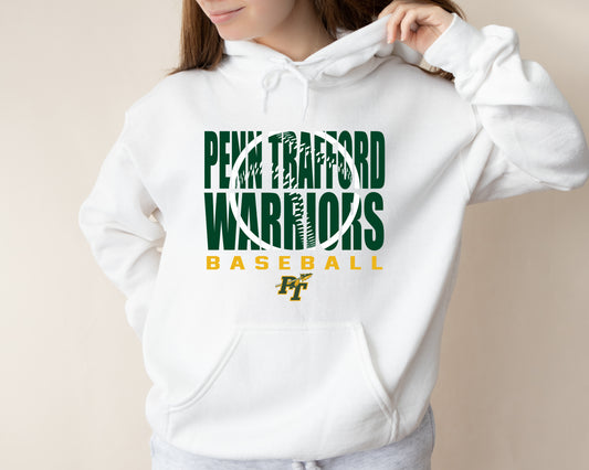 PT Warriors Baseball 3 - Adult Hoodie