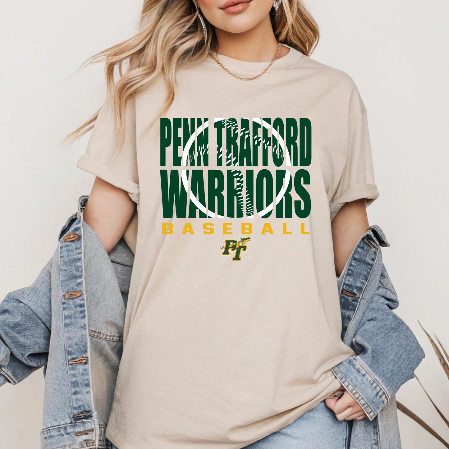 PT Warriors Baseball 3 - Adult Unisex T-Shirt