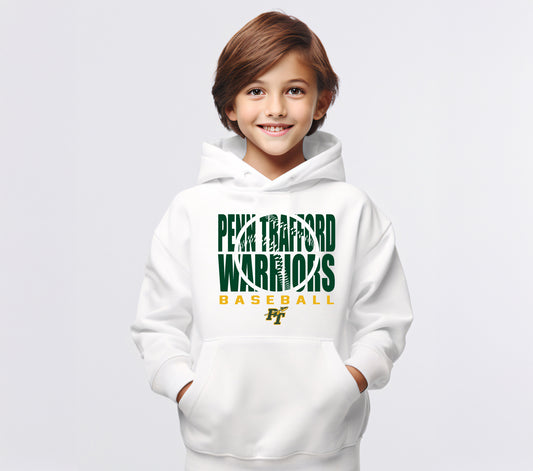 PT Warriors Baseball 3 - Youth Hoodie