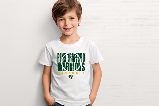 PT Warriors Baseball 3 - Youth T-Shirt