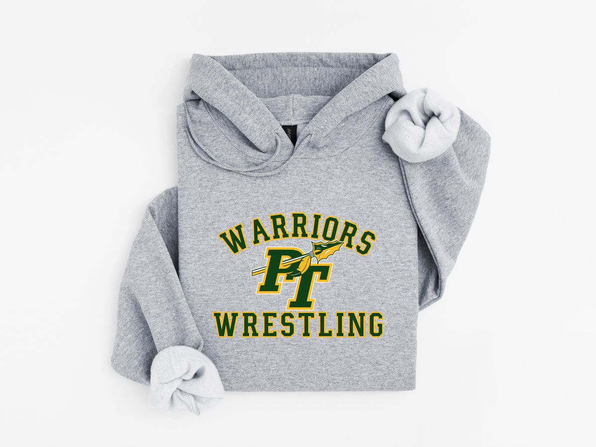 PT Warriors Wrestling 3 - Adult Hoodie