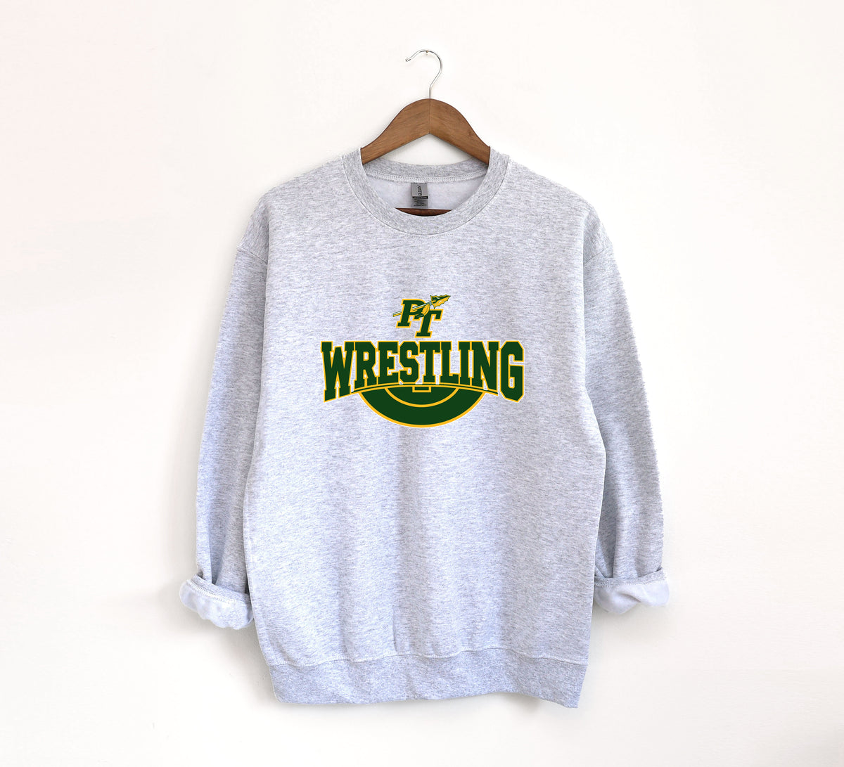 PT Wrestling 2 - Adult Crew Sweatshirt