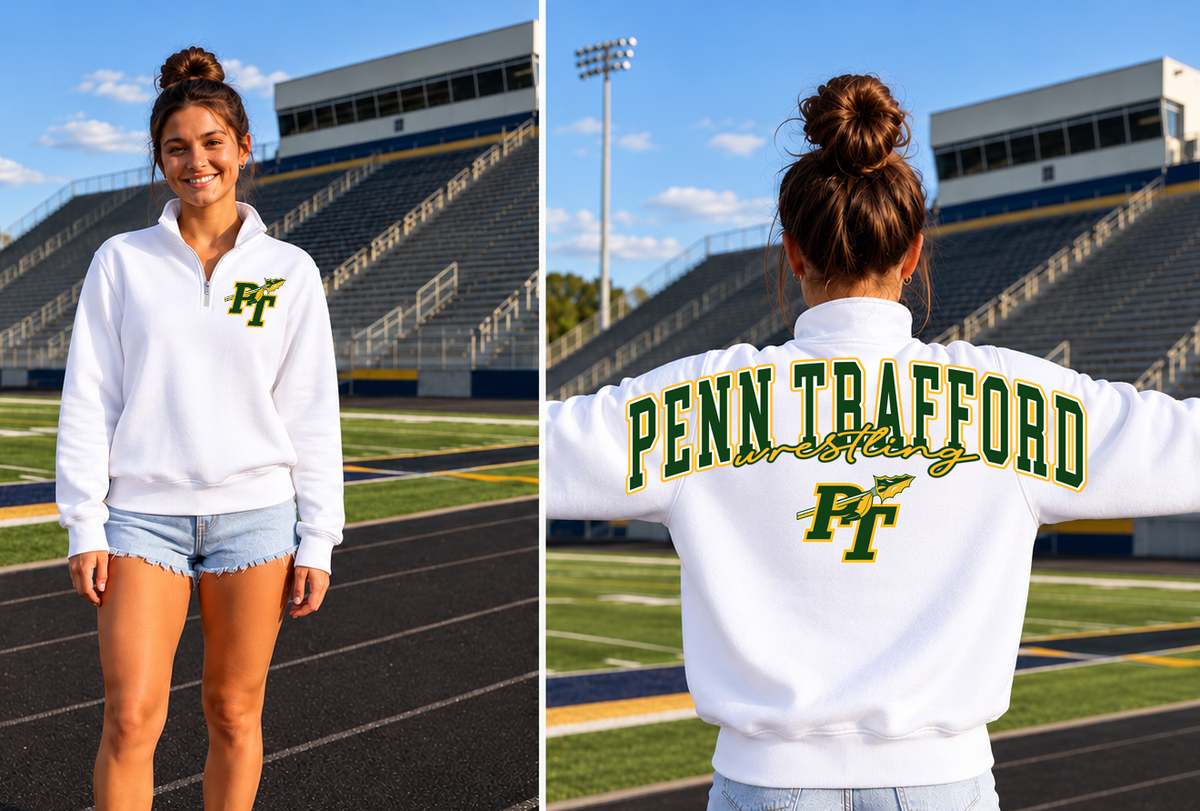 PT Wrestling Stretch Back Quarter Zip