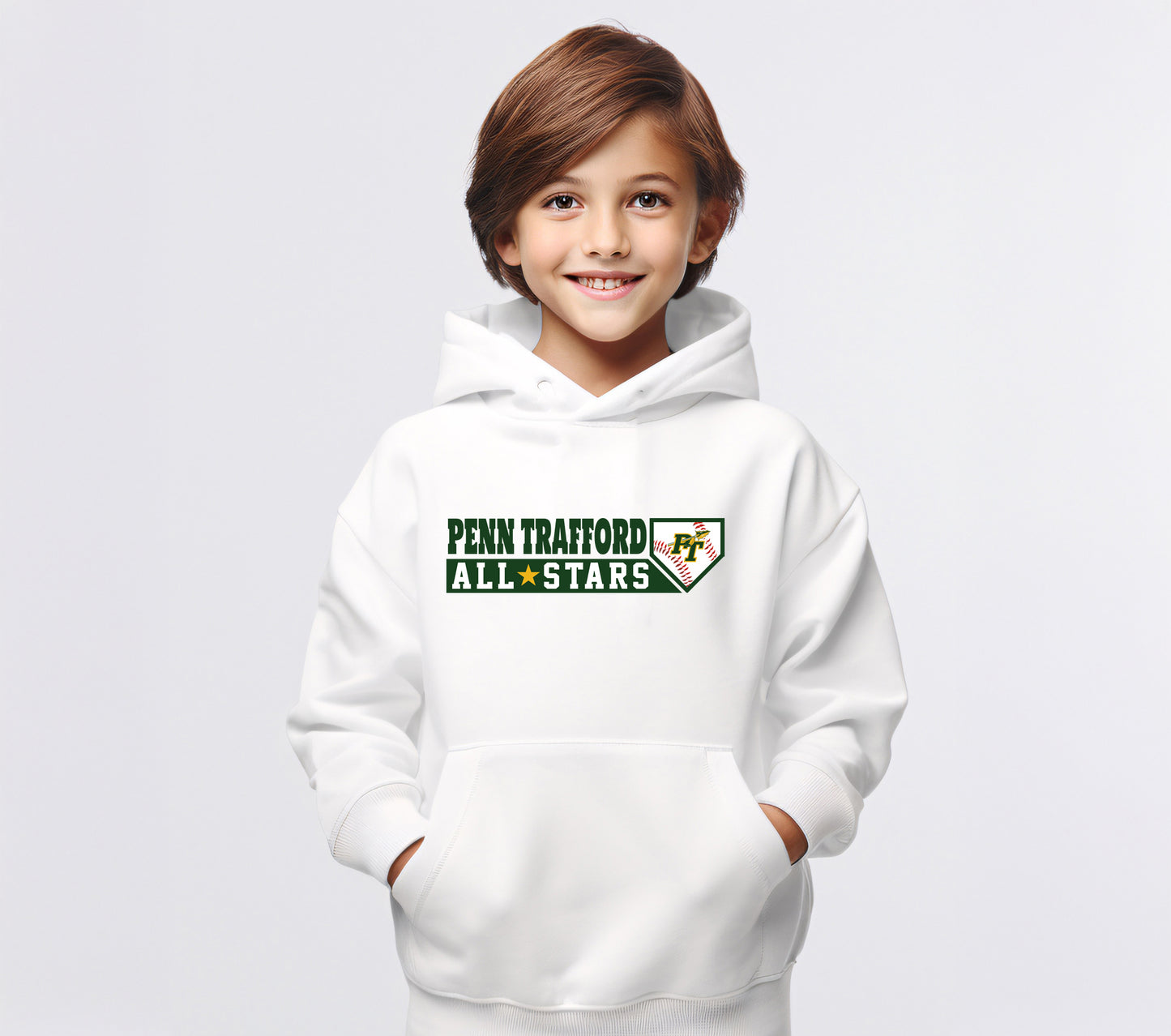 PT All-Stars Baseball 4 - Youth Hoodie