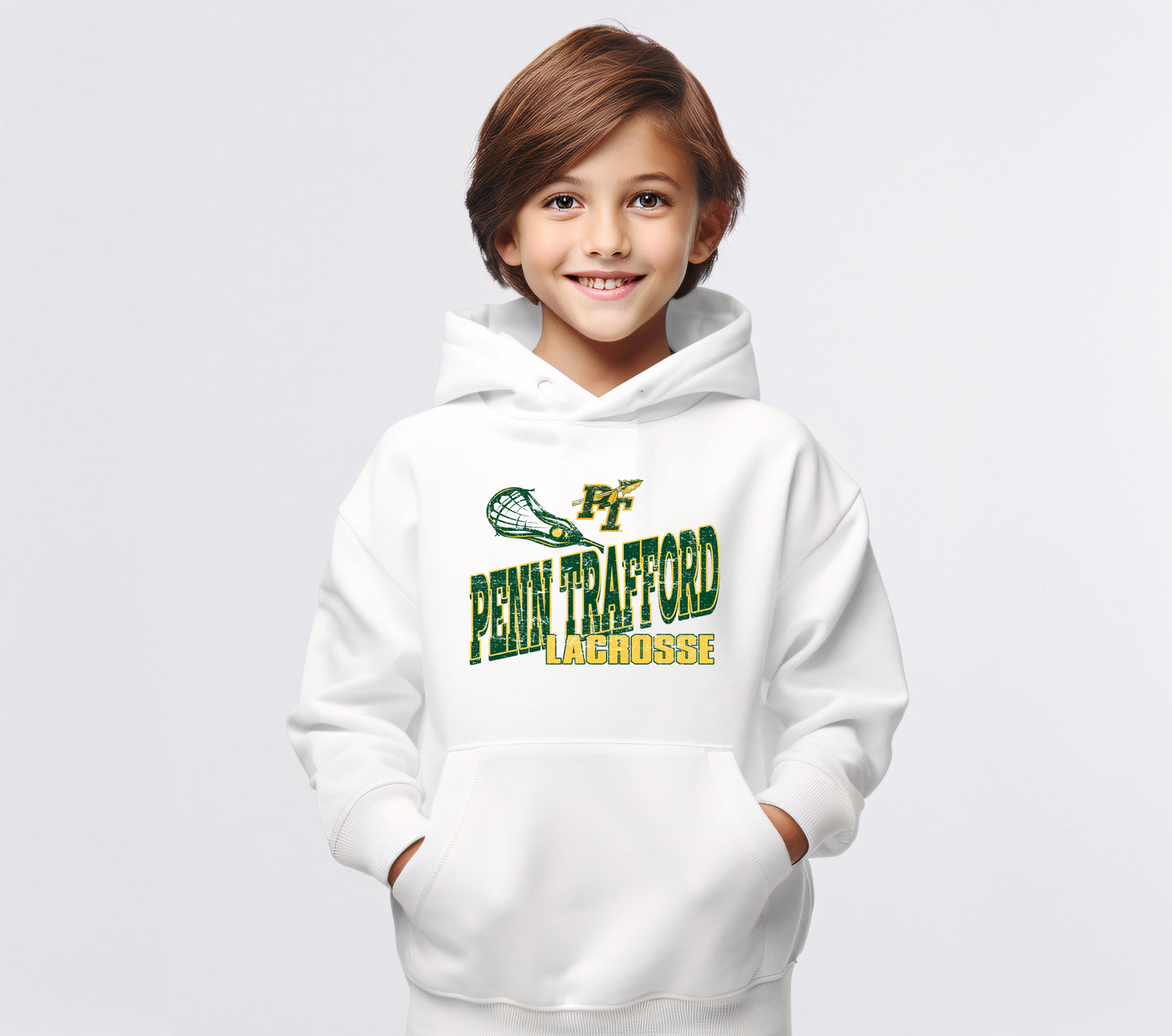 PT Lacrosse Distressed - Youth Hoodie