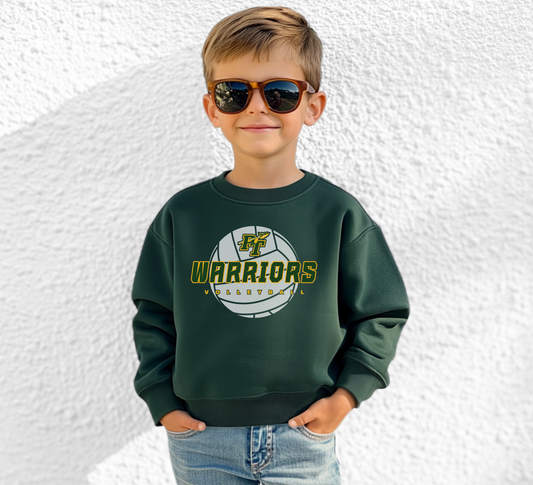 PT Volleyball 3 - Youth Crew Sweatshirt