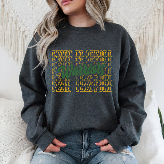 Penn Trafford Warriors 2 - Adult Crew Sweatshirt