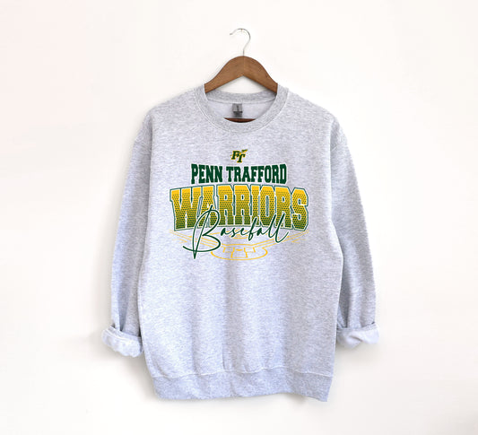 PT Warriors Baseball 5 - Adult Crew Sweatshirt