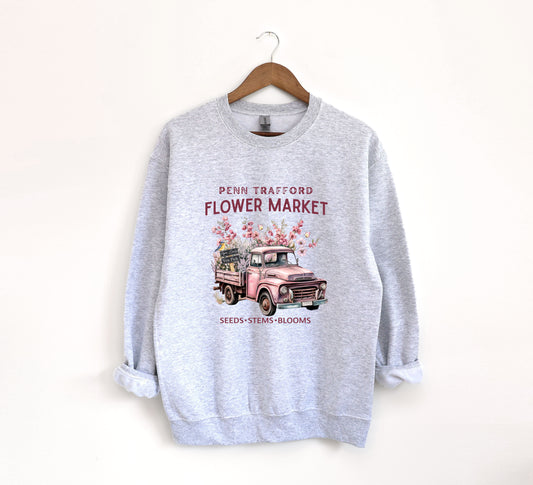 Penn Trafford Flower Market - Adult Crew Sweatshirt