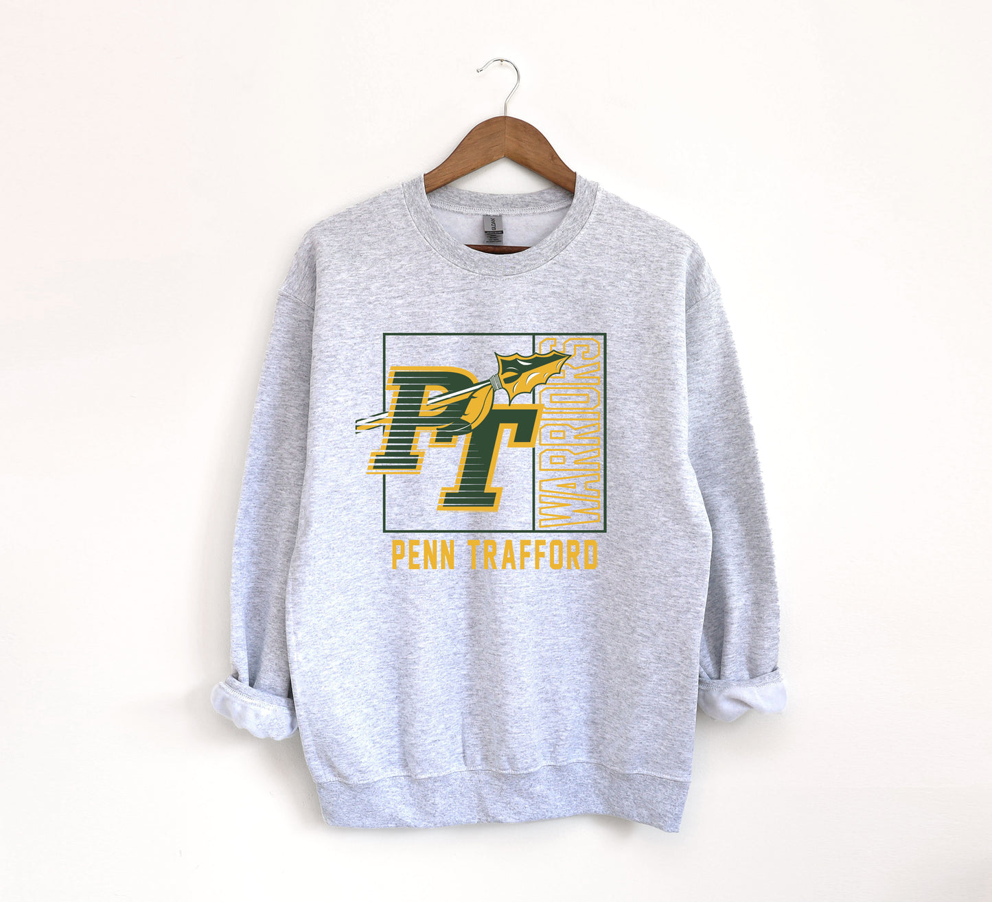 Penn Trafford Warriors 21 - Adult Crew Sweatshirt