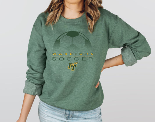 Penn Trafford Warriors Soccer 4 - Adult Crew Sweatshirt