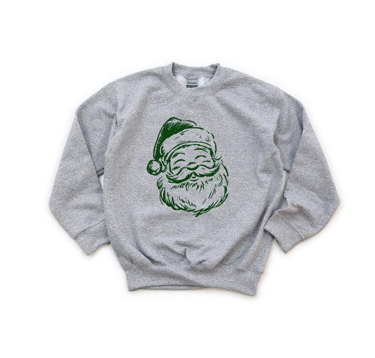 Santa - Youth Crew Sweatshirt