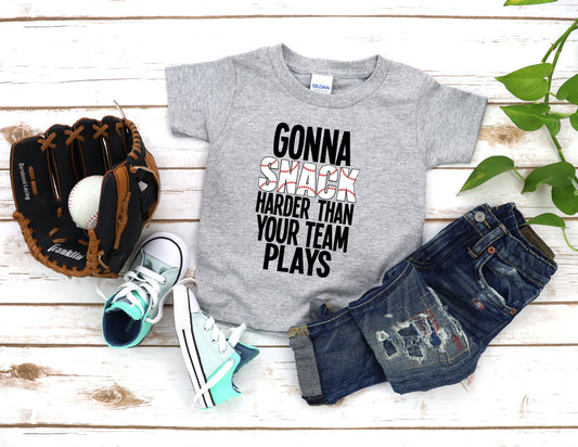 Snack Hard - Youth T-Shirt