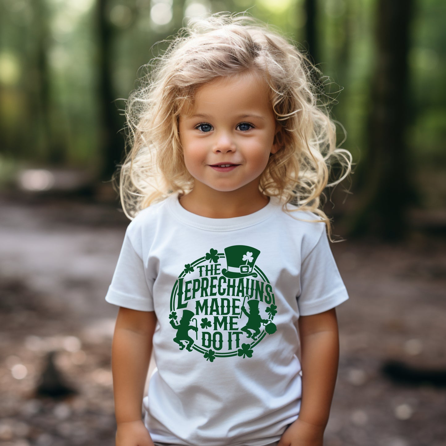 The Leprechauns Made Me Do It - Toddler T-shirt