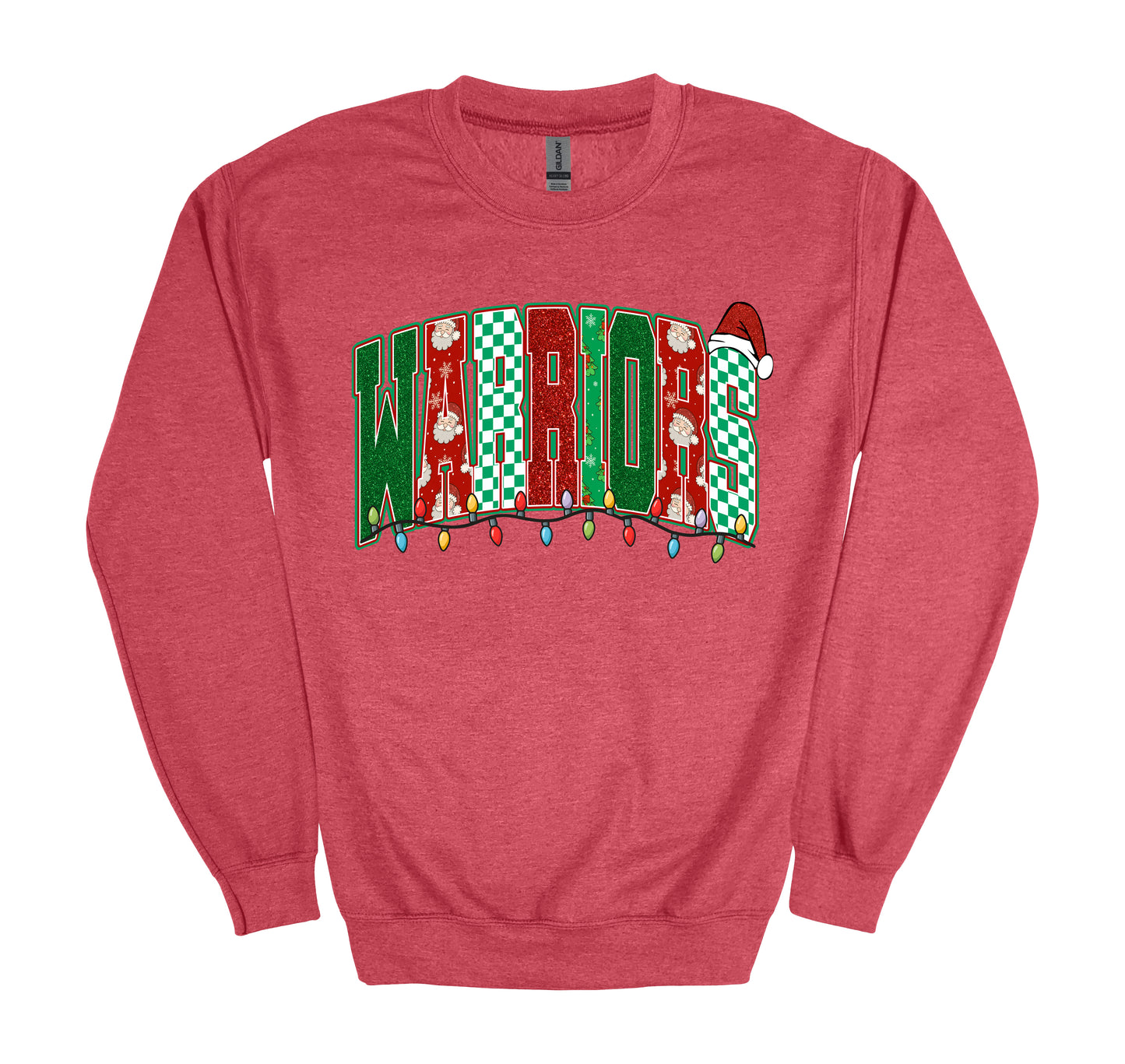 Warriors Christmas - Adult Crew Sweatshirt