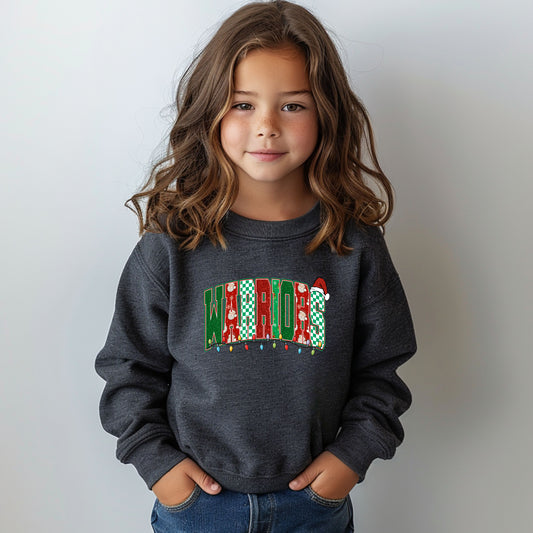Warriors Christmas 2 - Youth Crew Sweatshirt