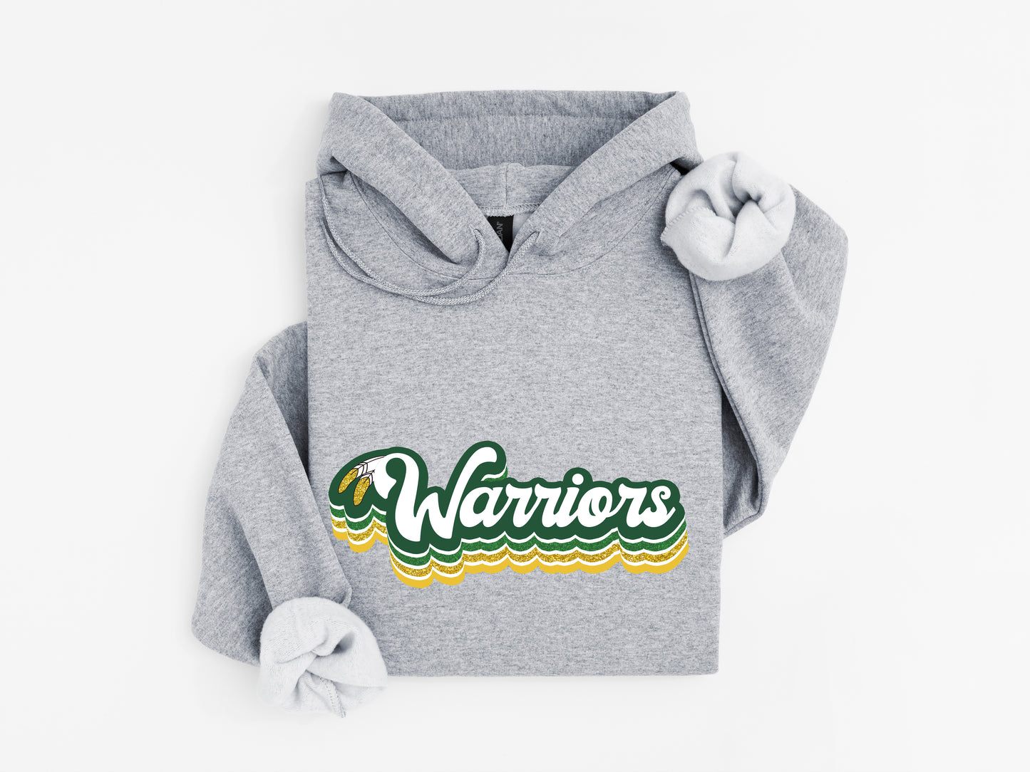 Warriors Feather - Adult Hoodie