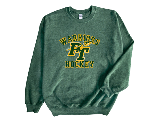 Warriors Hockey - Adult Crew Sweatshirt