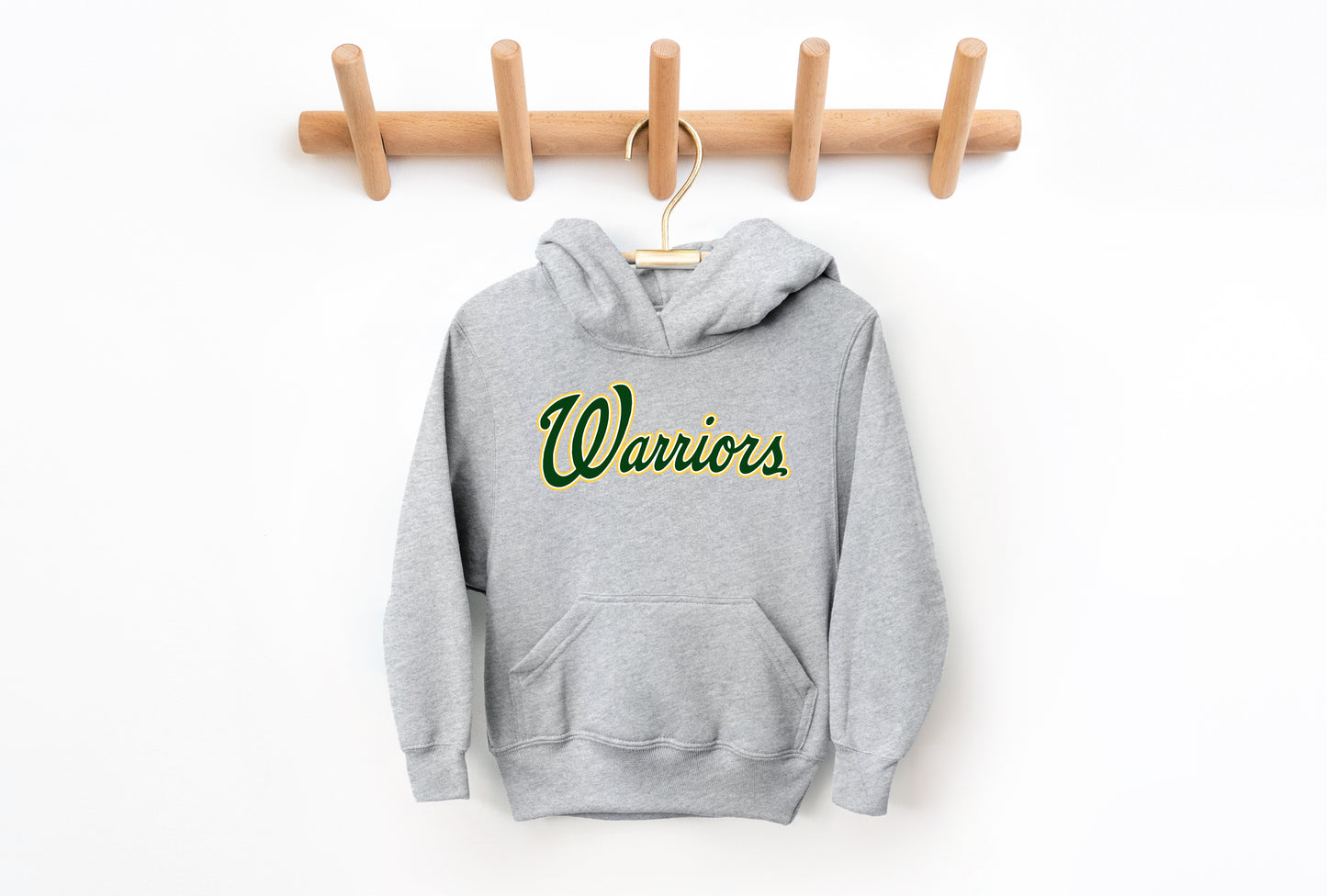 Warriors Script - Youth Hoodie