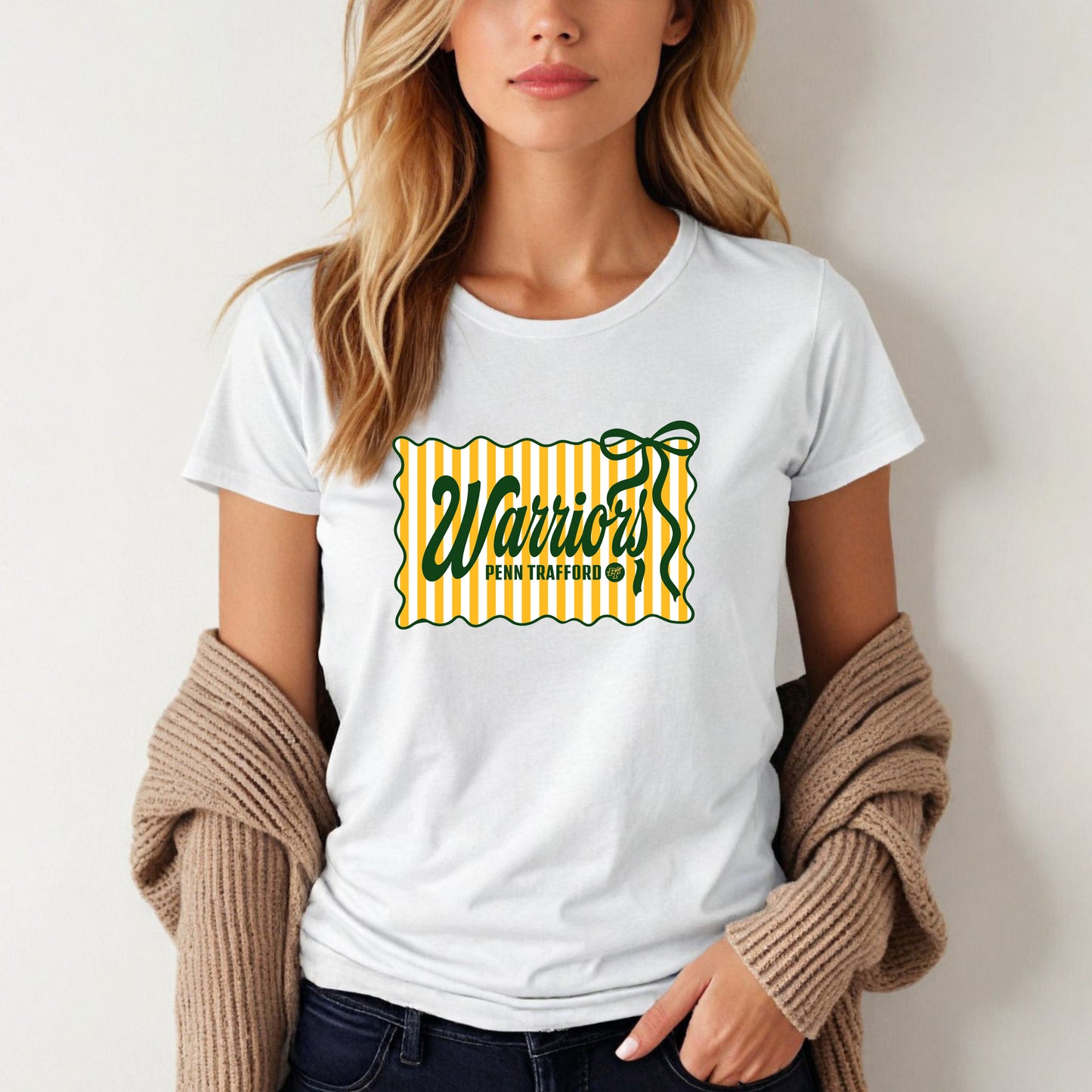 Warriors Stripes - Women's Tee