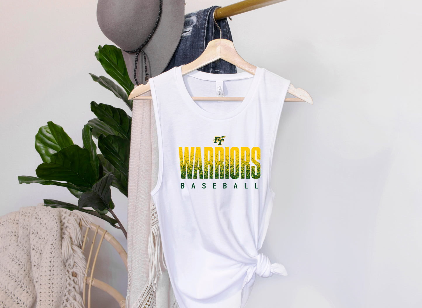 Warriors Baseball 2 - Muscle Tank