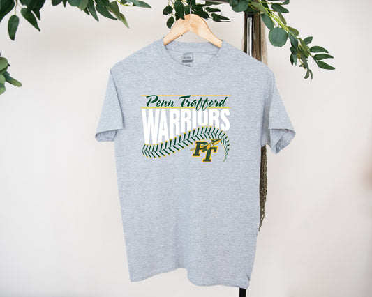 Warriors Baseball Stitch - Adult Unisex T-Shirt