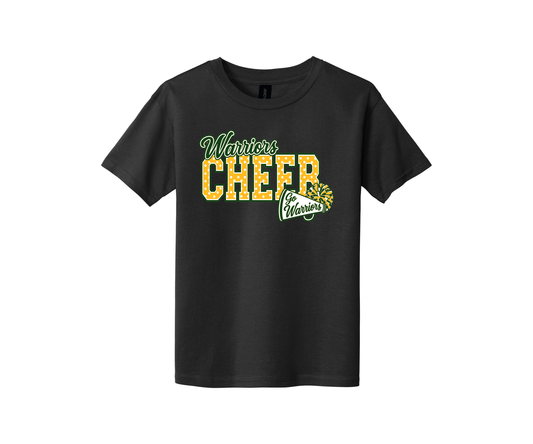 Warriors Cheer Polka Dots - Adult Unisex T-Shirt