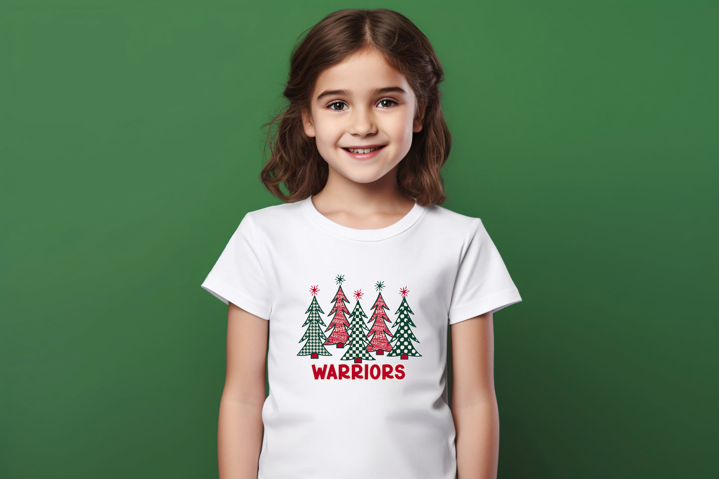 Warriors Christmas Trees - Youth T-Shirt
