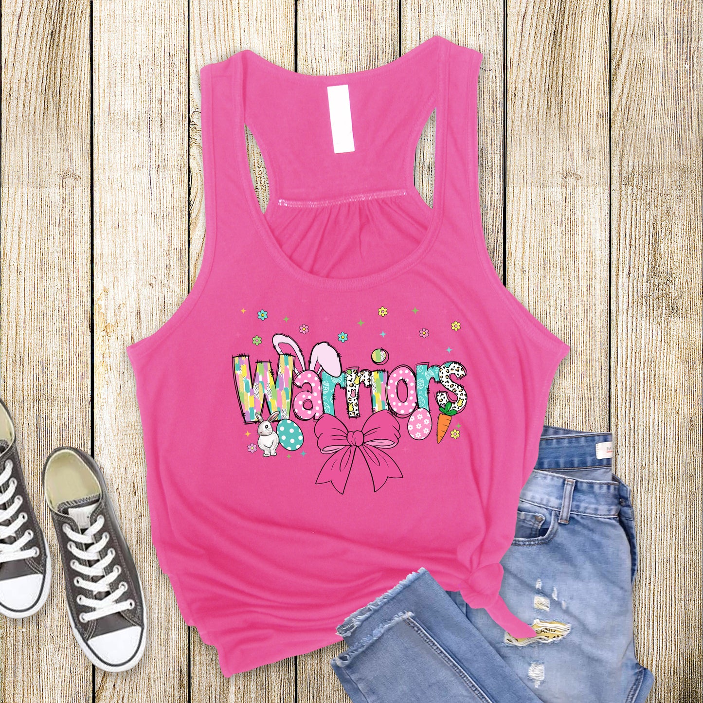 Warrior Easter - Flowy Tank