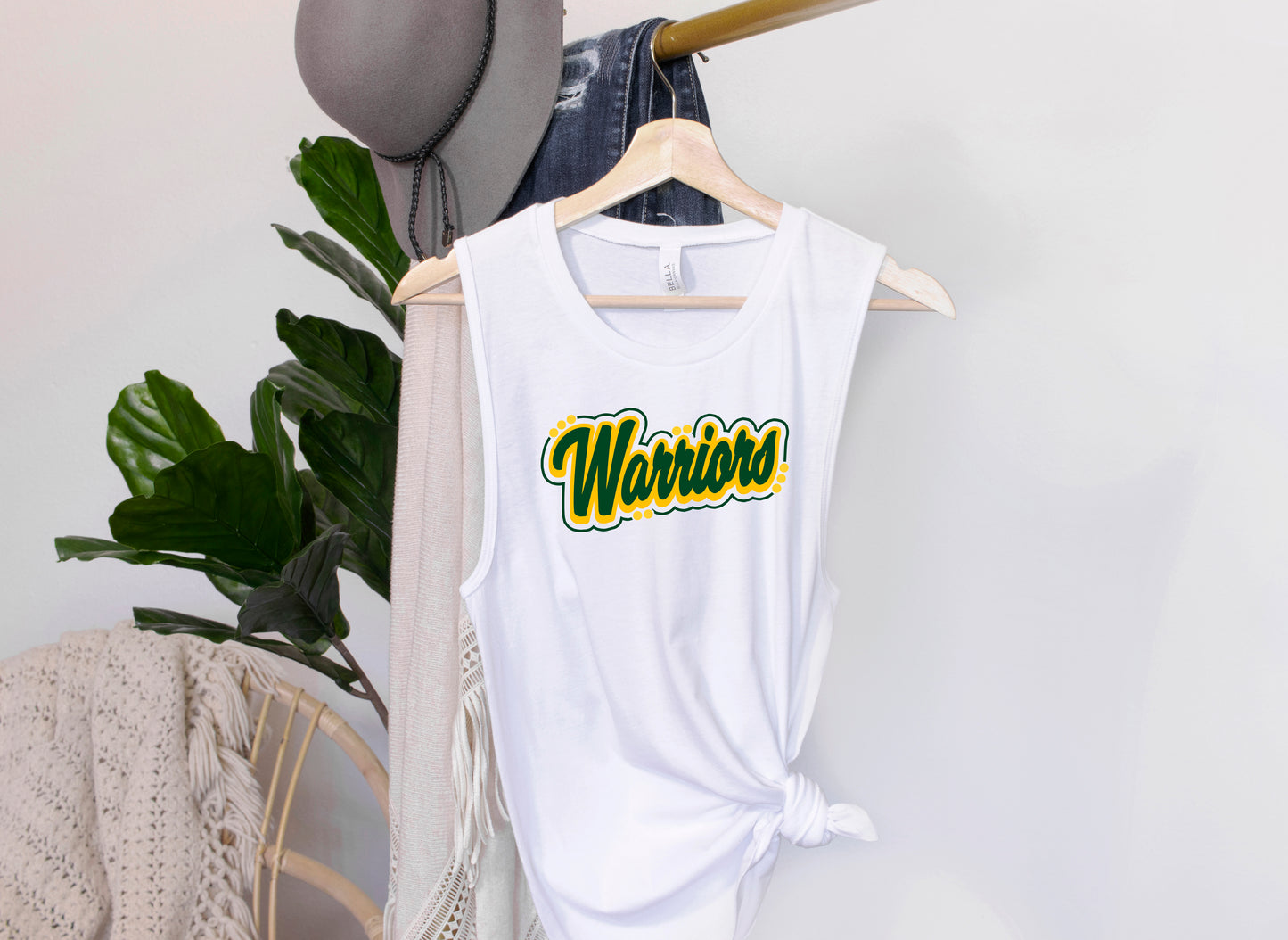 Warriors Graffiti - Muscle Tank