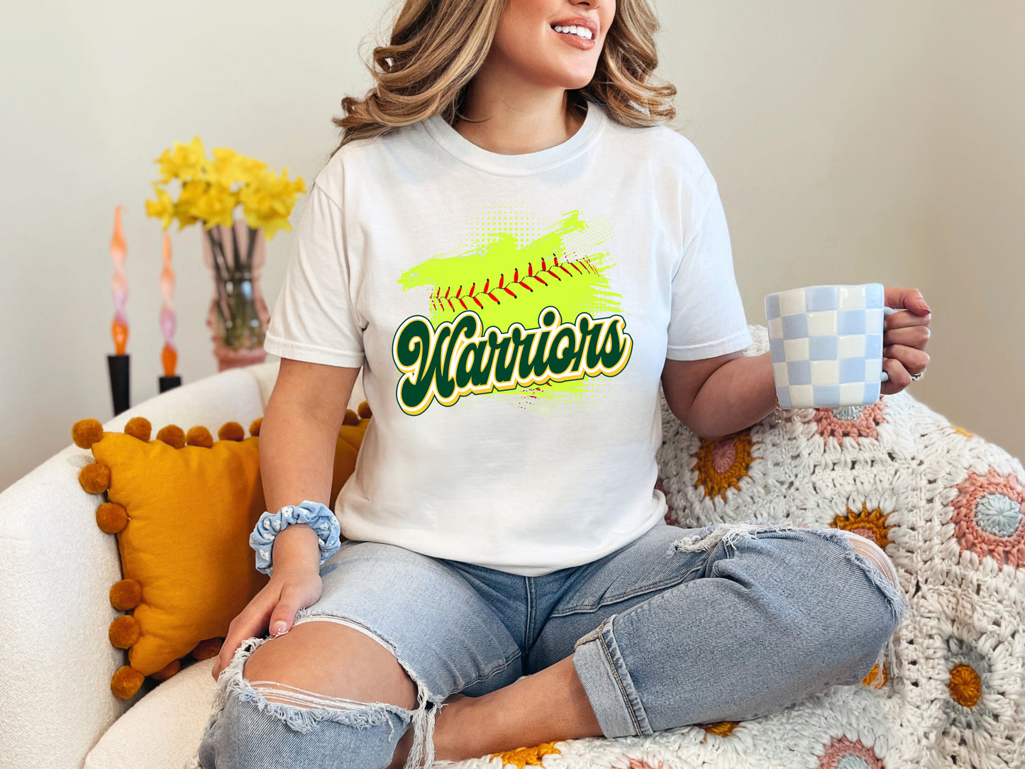 Warriors Softball - Adult Unisex T-Shirt
