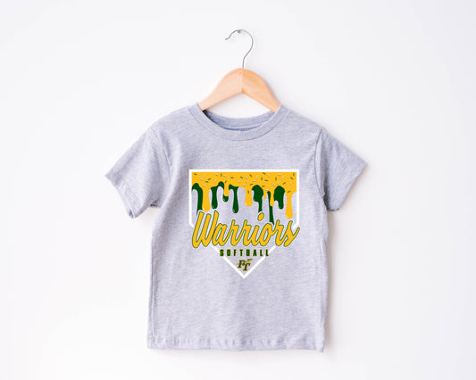 Warriors Softball Ice Crea- Toddler T-Shirt