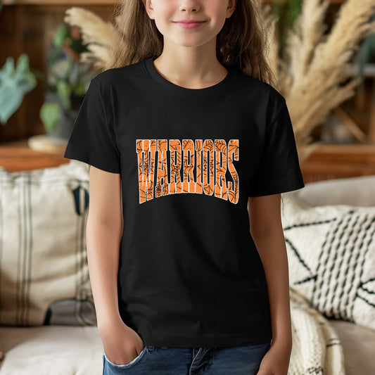 Warriors Halloween Spider - Youth T-Shirt