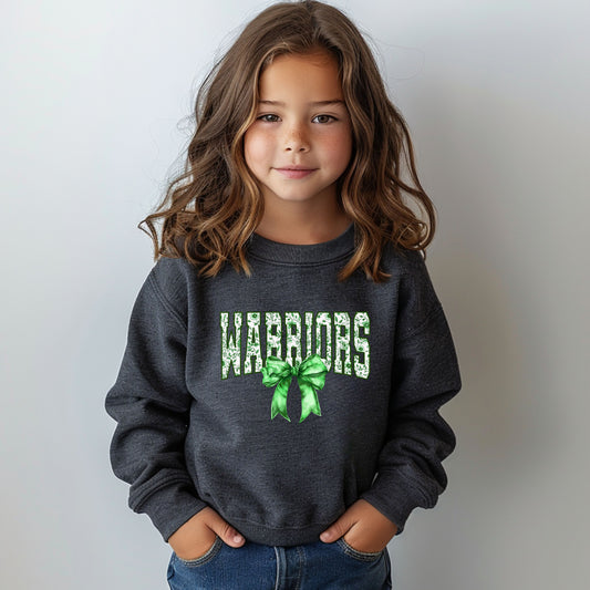 Warriors Toile - Youth Crew Sweatshirt