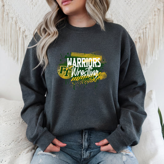Warriors Wrestling 1 - Adult Crew Sweatshirt