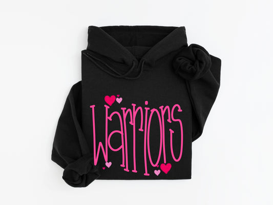 Warriors Valentines - Adult Hoodie