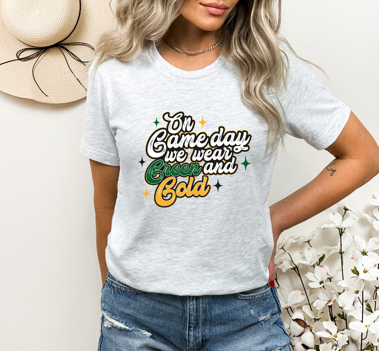 We Wear Green & Gold - Adult Unisex T-Shirt