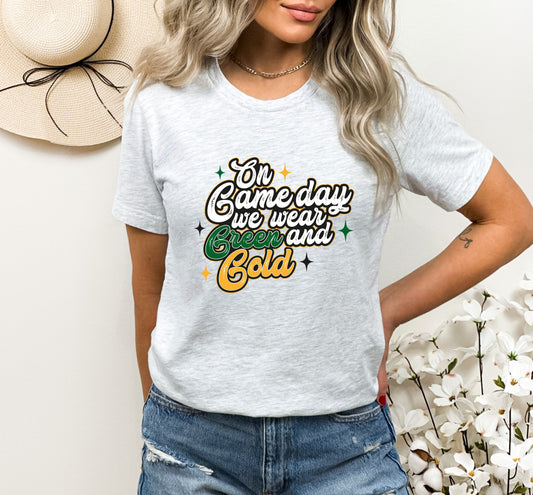 We Wear Green & Gold - Adult Unisex T-Shirt