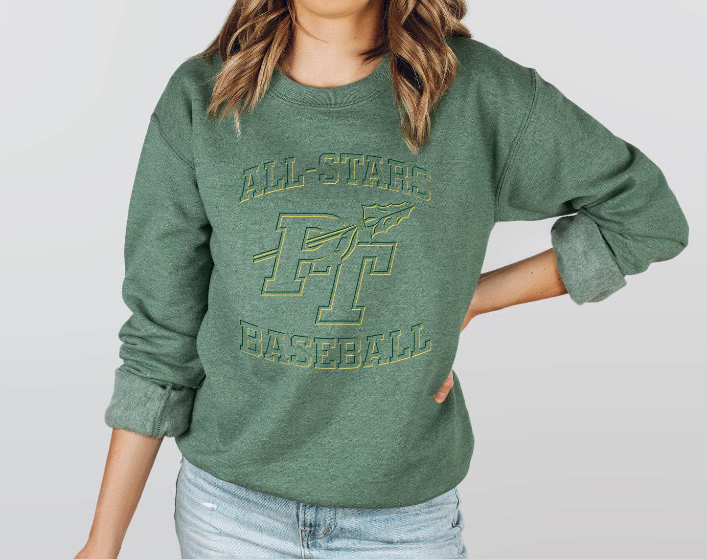All-Star Baseball 4 - Adult Crew Sweatshirt