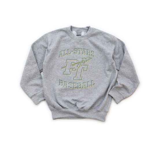 All-Stars Baseball - Youth Crew Sweatshirt